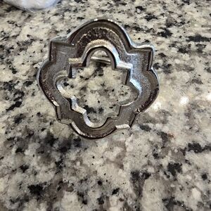 Silver Metal Napkin Rings